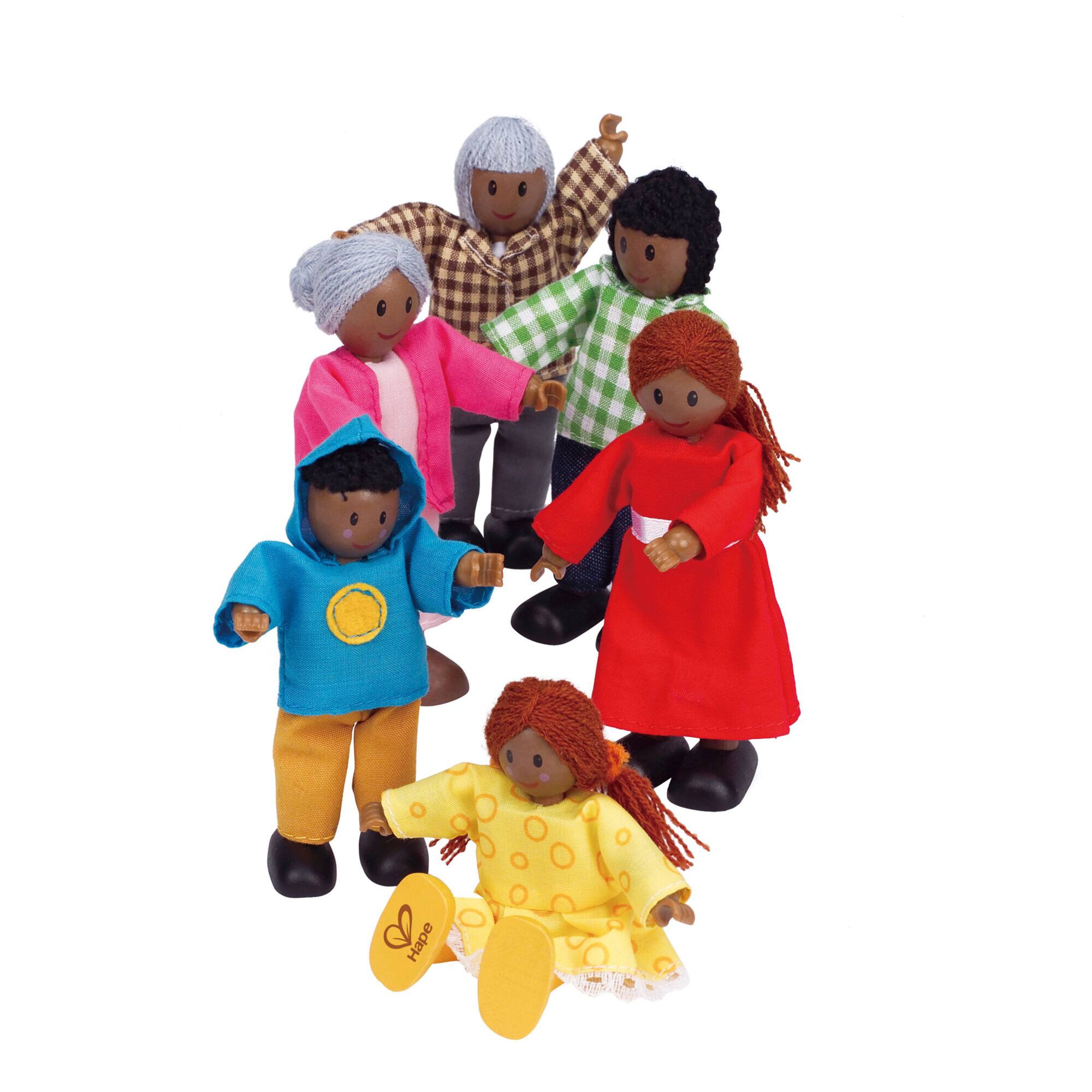 Hape Family Happy Dollhouse Set